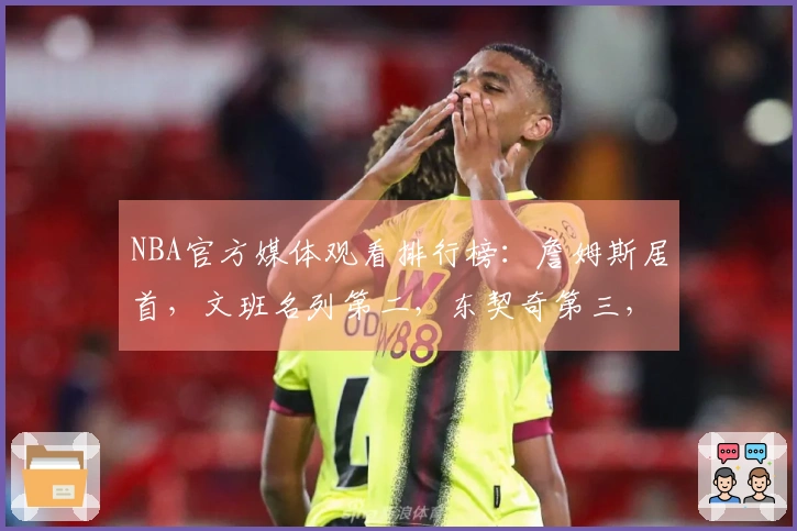 NBA官方媒体观看排行榜：詹姆斯居首，文班名列第二，东契奇第三，库里第四，里夫斯第十