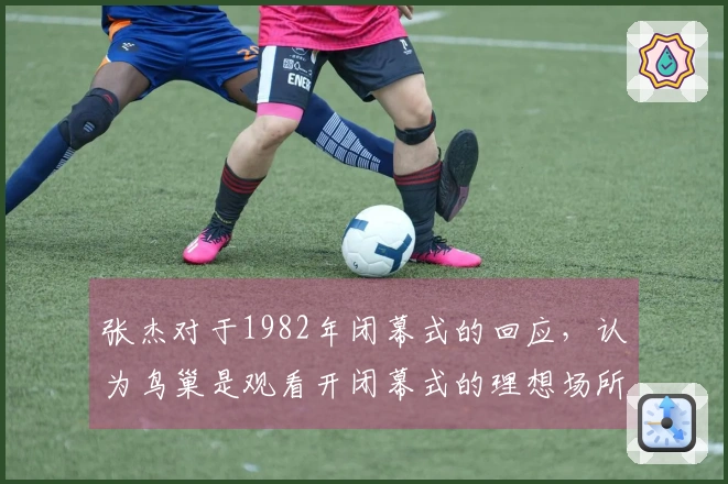 张杰对于1982年闭幕式的回应，认为鸟巢是观看开闭幕式的理想场所